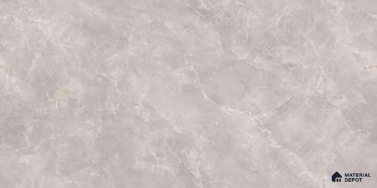 Marble Floor & Wall Tile TL 12302 Silver Snow Endless 4 ft x 2 ft Matt Finish Vitrified Tile - 9 mm | 4 Random Design