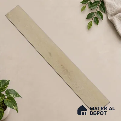 Honey Oak Matte Finish 4 ft x 7 inch - 5 mm SPC Flooring | SP 00134 | 15-Year Warranty Click-Lock DIY Installation | Suitable For Kitchen, Living Room & Bedroom