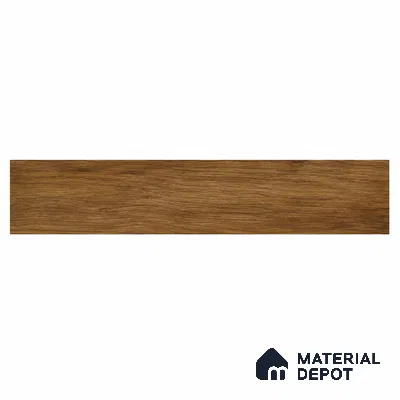Golden Honey Brown Matte Finish 4 ft x 7 inch - 5 mm SPC Flooring | SP 00138 | 15-Year Warranty Click-Lock DIY Installation | Suitable For Kitchen, Living Room & Bedroom