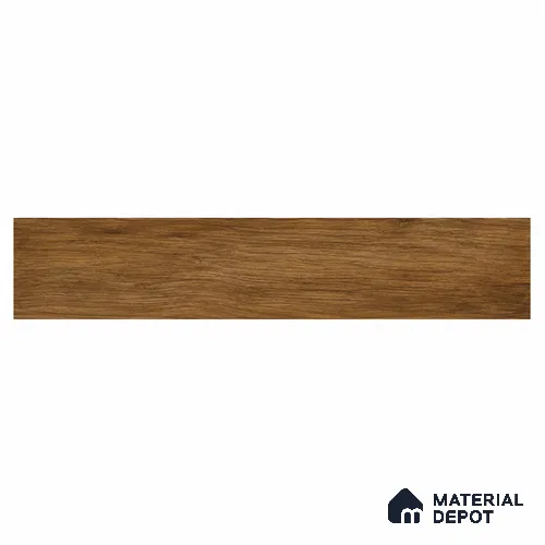 Golden Honey Brown Matte Finish 4 ft x 7 inch - 5 mm SPC Flooring | SP 00138 | 15-Year Warranty Click-Lock DIY Installation | Suitable For Kitchen, Living Room & Bedroom