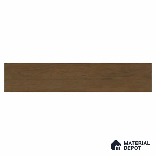 Medium Umber Brown Matte Finish 4 ft x 7 inch - 5 mm SPC Flooring | SP 00130 | 15-Year Warranty Click-Lock DIY Installation | Suitable For Kitchen, Living Room & Bedroom