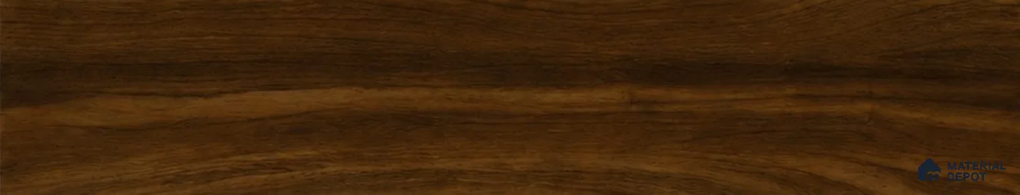 Dark Walnut Brown Matte Finish 4 ft x 7 inch - 5 mm SPC Flooring | SP 00129 | 15-Year Warranty Click-Lock DIY Installation | Suitable For Kitchen, Living Room & Bedroom