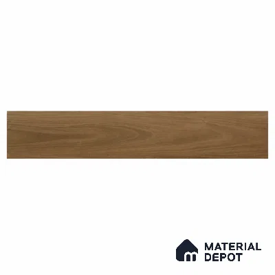 Warm Walnut Brown Matte Finish 4 ft x 7 inch - 5 mm SPC Flooring | SP 00135 | 15-Year Warranty Click-Lock DIY Installation | Suitable For Kitchen, Living Room & Bedroom