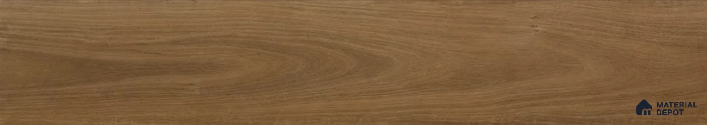 Warm Walnut Brown Matte Finish 4 ft x 7 inch - 5 mm SPC Flooring | SP 00135 | 15-Year Warranty Click-Lock DIY Installation | Suitable For Kitchen, Living Room & Bedroom