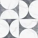 Marble White & Charcoal Grey