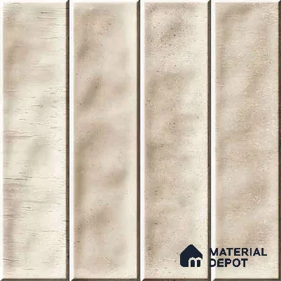 Faux Subway Wall Tile TL 11299 Sable Plank 1 ft x 1 ft Ceramic Glossy Finish Tile - 10 mm | Suitable For Bathroom, Dining Area, Kitchen Backsplash