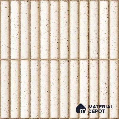 Faux Subway Wall Tile TL 11291 Speckled Linen 1 ft x 1 ft Ceramic Glossy Finish Tile - 10 mm | Suitable For Bathroom, Balcony & Kitchen Backsplash