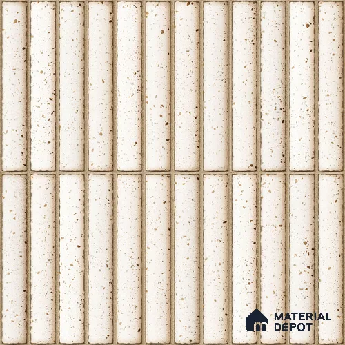 Faux Subway Wall Tile TL 11291 Speckled Linen 1 ft x 1 ft Ceramic Glossy Finish Tile - 10 mm | Suitable For Bathroom, Balcony & Kitchen Backsplash
