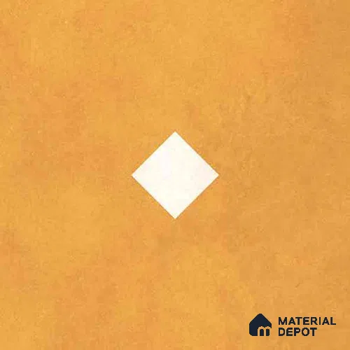 Moroccan Wall & Floor Decor Tile TL 11662 E Amber Diamond 1 ft x 1 ft Ceramic Matte Finish Tile - 10 mm | Suitable For Kitchen, Bathroom, Balcony