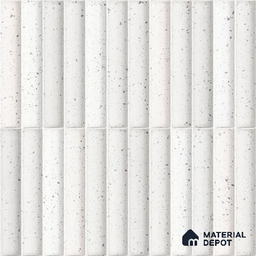 Faux Subway Wall Tile TL 11290 Speckled Ridge 1 ft x 1 ft Ceramic Glossy Finish Tile - 10 mm | Suitable For Bathroom, Balcony & Kitchen Backsplash