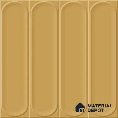 Faux Subway Wall Tile TL 11331 Golden Arcade 1 ft x 1 ft Ceramic Glossy Finish Tile - 10 mm | Suitable For Bathroom, Dining Area, Kitchen Backsplash
