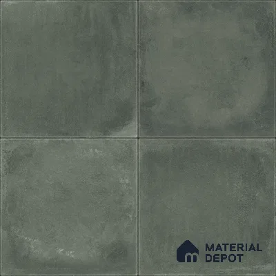 Plain Wall & Floor Center 1 Tile TL 11214 Verdant Shadow 1 ft x 1 ft Ceramic Matte Finish Tile - 10 mm | Suitable For Bathroom, Balcony & Kitchen Backsplash (Sample)