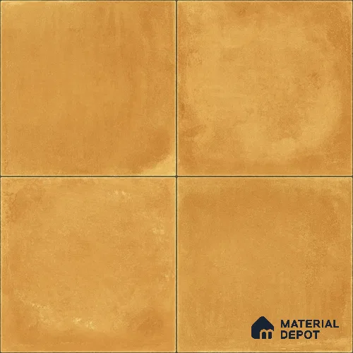Plain Wall & Floor Center 1 Carpet Tile TL 11196 Saffron Terra 1 ft x 1 ft Ceramic Matte Finish Tile - 10 mm | Suitable For Bathroom, Balcony & Kitchen Backsplash
