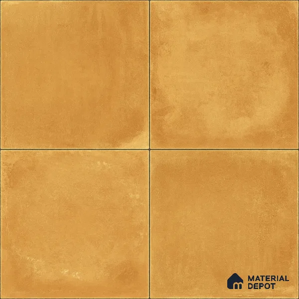 Plain Wall & Floor Center 1 Carpet Tile TL 11196 Saffron Terra 1 ft x 1 ft Ceramic Matte Finish Tile - 10 mm | Suitable For Bathroom, Balcony & Kitchen Backsplash