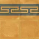Moroccan Wall & Floor Border 4 Carpet Tile TL 11199 Maze Ochre 1 ft x 1 ft Ceramic Matte Finish Tile - 10 mm | Suitable For Kitchen, Bathroom, Living Room | Image 03