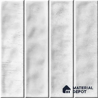 Faux Subway Wall Tile TL 11300 Frosted Plank 1 ft x 1 ft Ceramic Glossy Finish Tile - 10 mm | Suitable For Bathroom, Dining Area, Kitchen Backsplash