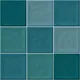 Deep Teal Blue