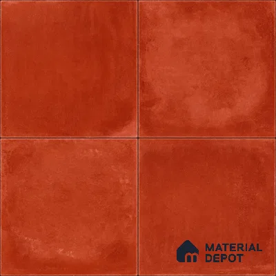 Moroccan Wall & Floor Center 1 Carpet Tile TL 11205 Terracotta Plain 1 ft x 1 ft Ceramic Matte Finish Tile - 10 mm | Suitable For Kitchen, Bathroom, Balcony