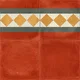 Moroccan Wall & Floor Border 3 Carpet Tile TL 11206 Russet Diamond 1 ft x 1 ft Ceramic Matte Finish Tile - 10 mm | Suitable For Kitchen, Bathroom, Living Room | Image 06