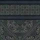 Moroccan Wall & Floor Carpet Border Tile TL 11174 Noir Tribal 1 ft x 1 ft Ceramic Matte Finish Tile - 10 mm | Suitable For Kitchen, Bathroom, Living Room | Image 06
