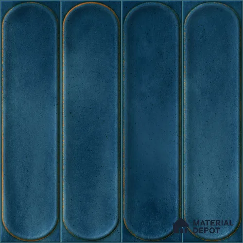 Faux Subway Wall Tile TL 11328 Midnight Archway 1 ft x 1 ft Ceramic Glossy Finish Tile - 10 mm | Suitable For Bathroom, Balcony & Kitchen Backsplash
