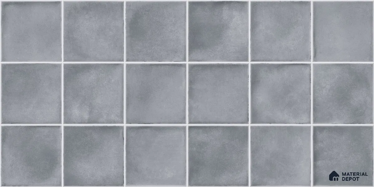 Faux Subway Wall Tile TL 11254 Urban Mist 2 ft x 1 ft Ceramic Glossy Finish Tile - 9 mm | Suitable For Bathroom, Basin Area, Kitchen Backsplash