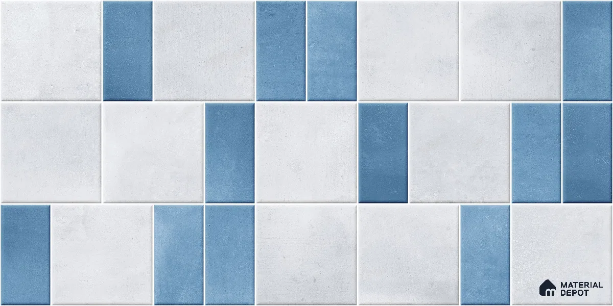 Faux Subway Wall Tile TL 11265 Nordic Mosaic 2 ft x 1 ft Ceramic Granulla Finish Tile - 9 mm | Suitable For Bathroom, Basin Area, Kitchen Backsplash