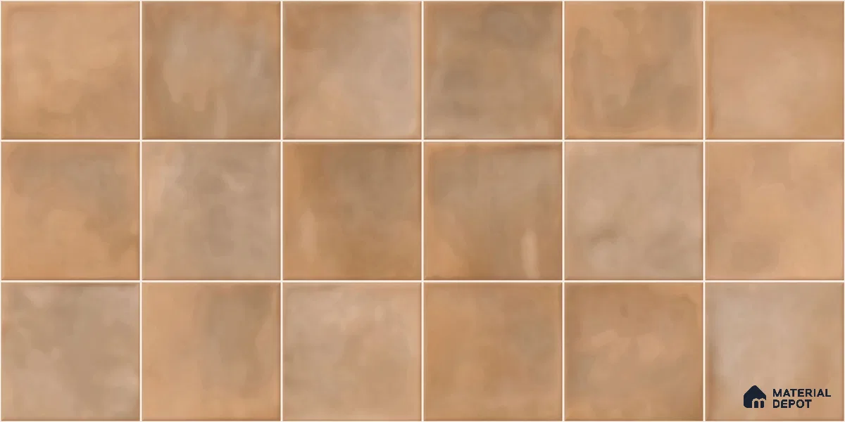 Faux Subway Wall Tile TL 11220 Sienna Cloud 2 ft x 1 ft Ceramic Glossy Finish Tile - 9 mm | Suitable For Bathroom, Dining Area, Kitchen Backsplash