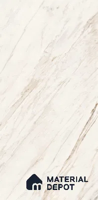 Marble Wall & Floor Tile TL 11044 Siena Veil | 4 ft x 2 ft Glossy Finish Vitrified Tile - 9 mm | 5 Random Design | Suitable For Living Room, Bedroom, Bathroom