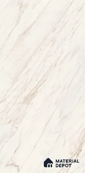 Marble Wall & Floor Tile TL 11044 Siena Veil | 4 ft x 2 ft Glossy Finish Vitrified Tile - 9 mm | 5 Random Design | Suitable For Living Room, Bedroom, Bathroom