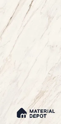 Marble Wall & Floor Tile TL 11044 Siena Veil | 4 ft x 2 ft Glossy Finish Vitrified Tile - 9 mm | 5 Random Design | Suitable For Living Room, Bedroom, Bathroom