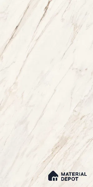 Marble Wall & Floor Tile TL 11044 Siena Veil | 4 ft x 2 ft Glossy Finish Vitrified Tile - 9 mm | 5 Random Design | Suitable For Living Room, Bedroom, Bathroom
