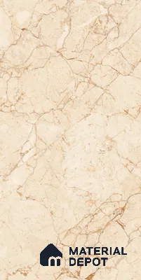 Marble Floor & Wall Tile TL 11066 Sienna Vein | 4 ft x 2 ft Carving Finish Vitrified Tile - 9 mm | 3 Random Design | Suitable For Living Room, Bedroom, Bathroom