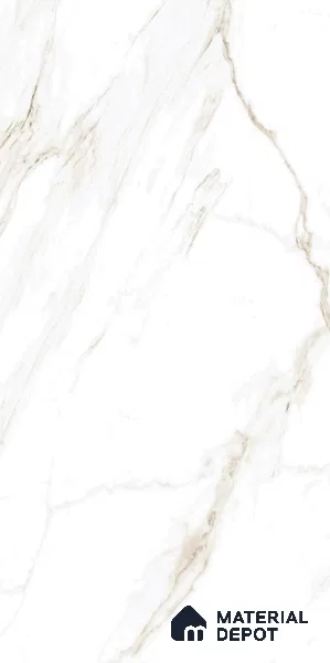 Marble Wall & Floor Tile TL 11430 Valina Vein | 4 ft x 2 ft Glossy Finish Vitrified Tile - 9 mm | Suitable For Living Room, Bedroom, Bathroom