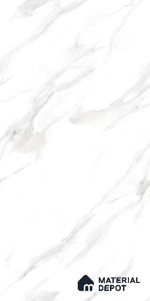 Marble Wall & Floor Tile TL 11036 Luna Stria | 4 ft x 2 ft Glossy Finish Vitrified Tile - 9 mm | 4 Random Design | Suitable For Living Room, Bedroom, Bathroom