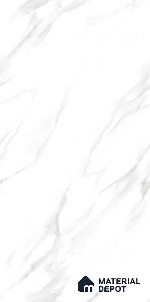 Marble Wall & Floor Tile TL 11036 Luna Stria | 4 ft x 2 ft Glossy Finish Vitrified Tile - 9 mm | 4 Random Design | Suitable For Living Room, Bedroom, Bathroom
