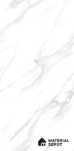 Marble Wall & Floor Tile TL 11036 Luna Stria | 4 ft x 2 ft Glossy Finish Vitrified Tile - 9 mm | 4 Random Design | Suitable For Living Room, Bedroom, Bathroom