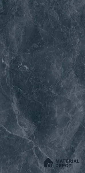 Marble Wall & Floor Tile TL 11041 Baltic Obsidian | 4 ft x 2 ft High Glossy Finish Vitrified Tile - 9 mm | 5 Random Design | Suitable For Living Room, Bedroom, Bathroom