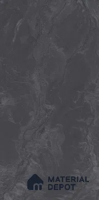 Marble Floor & Wall Tile TL 11073 Noir Cascade | 4 ft x 2 ft Glossy Finish Vitrified Tile - 9 mm | Suitable For Living Room, Bedroom, Bathroom