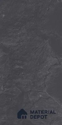 Marble Floor & Wall Tile TL 11073 Noir Cascade | 4 ft x 2 ft Glossy Finish Vitrified Tile - 9 mm | Suitable For Living Room, Bedroom, Bathroom