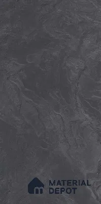 Marble Floor & Wall Tile TL 11073 Noir Cascade | 4 ft x 2 ft Glossy Finish Vitrified Tile - 9 mm | Suitable For Living Room, Bedroom, Bathroom
