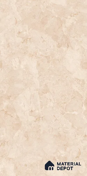 Marble Wall & Floor Tile TL 11038 Siena Tuff | 4 ft x 2 ft Glossy Finish Vitrified Tile - 9 mm | 4 Random Design | Suitable For Living Room, Bedroom, Bathroom