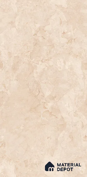 Marble Wall & Floor Tile TL 11038 Siena Tuff | 4 ft x 2 ft Glossy Finish Vitrified Tile - 9 mm | 4 Random Design | Suitable For Living Room, Bedroom, Bathroom