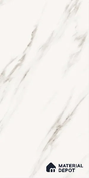 Marble Wall & Floor Tile TL 11023 Alpine Stria | 4 ft x 2 ft Glossy Finish Vitrified Tile - 9 mm | 4 Random Design | Suitable For Living Room, Bedroom, Bathroom