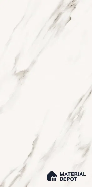 Marble Wall & Floor Tile TL 11023 Alpine Stria | 4 ft x 2 ft Glossy Finish Vitrified Tile - 9 mm | 4 Random Design | Suitable For Living Room, Bedroom, Bathroom