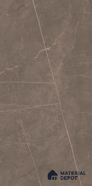 Marble Floor & Wall Tile TL 11053 Umber Strata | 4 ft x 2 ft Carving Finish Vitrified Tile - 9 mm | 6 Random Design | Suitable For Living Room, Bedroom, Bathroom