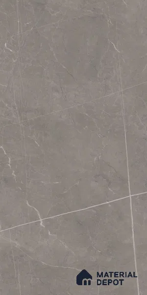 Marble Floor & Wall Tile TL 11055 Graphite Strata | 4 ft x 2 ft Carving Finish Vitrified Tile - 9 mm | 6 Random Design | Suitable For Living Room, Bedroom, Bathroom