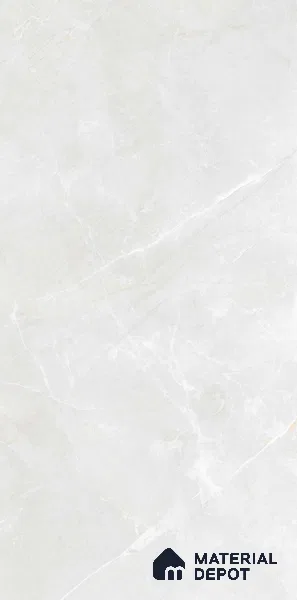 Marble Wall & Floor Tile TL 11045 Luna Veil | 4 ft x 2 ft Carving Finish Vitrified Tile - 9 mm | 5 Random Design | Suitable For Living Room, Bedroom, Bathroom
