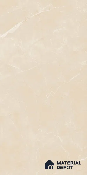 Marble Wall & Floor Tile TL 11047 Siena Alabaster | 4 ft x 2 ft Carving Finish Vitrified Tile - 9 mm | 5 Random Design | Suitable For Living Room, Bedroom, Bathroom