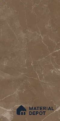 Marble Wall & Floor Tile TL 11048 Umber Cascade | 4 ft x 2 ft Carving Finish Vitrified Tile - 9 mm | 5 Random Design | Suitable For Living Room, Bedroom, Bathroom